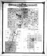 Township 19 S Range 25 E, Hillsdale, New Lancaster, Miami County 1878